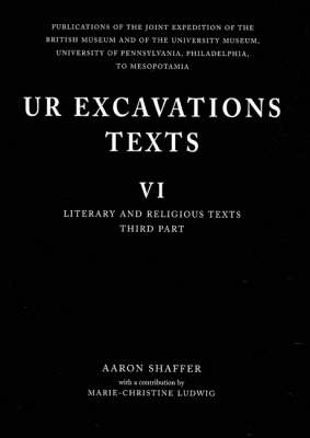 Book cover for Ur Excavation Texts