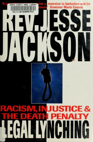 Book cover for Legal Lynching