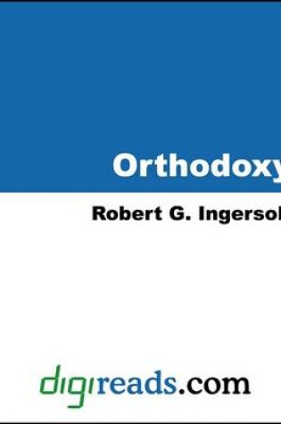 Cover of Orthodoxy