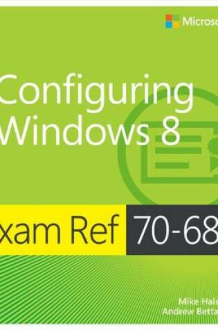 Cover of Exam Ref 70-687: Configuring Windows 8