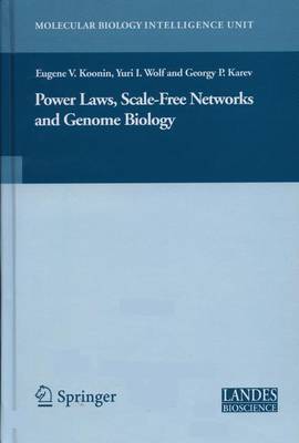 Book cover for Power Laws, Scale-Free Networks and Genome Biology