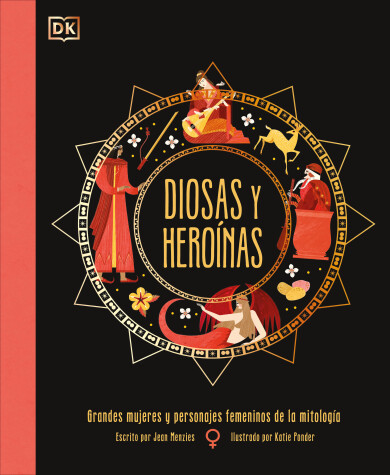 Book cover for Diosas y heroínas (Goddesses and Heroines)