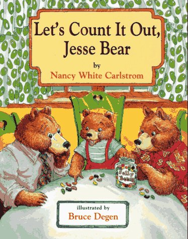 Book cover for Let's Count it out, Jesse Bear