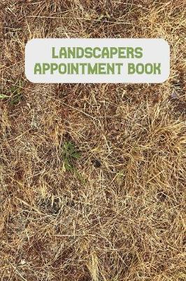 Book cover for Landscapers Appointment Book