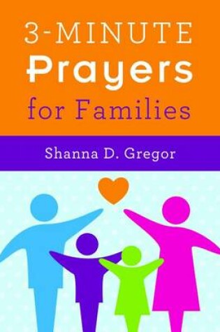 Cover of 3-Minute Prayers for Families