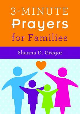 Book cover for 3-Minute Prayers for Families