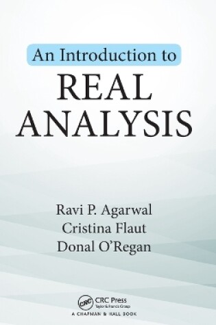 Cover of An Introduction to Real Analysis