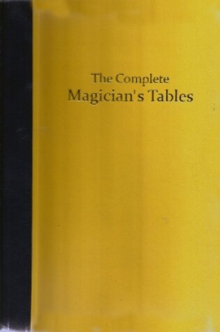 Cover of The Complete Magicians Tables