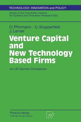 Book cover for Venture Capital and New Technology Based Firms