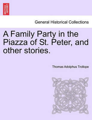 Book cover for A Family Party in the Piazza of St. Peter, and Other Stories.