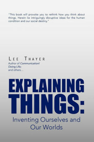 Cover of Explaining Things
