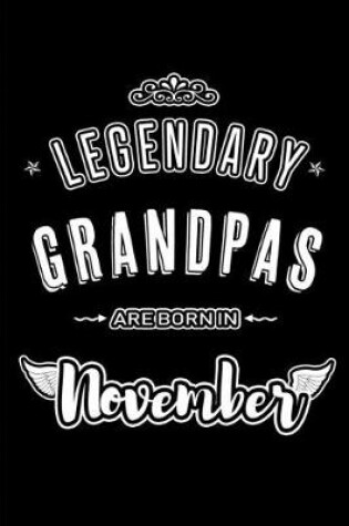 Cover of Legendary Grandpas are born in November