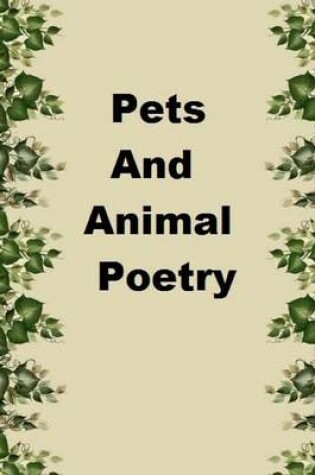 Cover of Pets and Animal Poetry