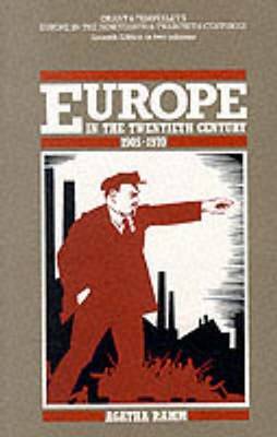 Book cover for Grant and Temperley's Europe in the Twentieth Century 1905-1970