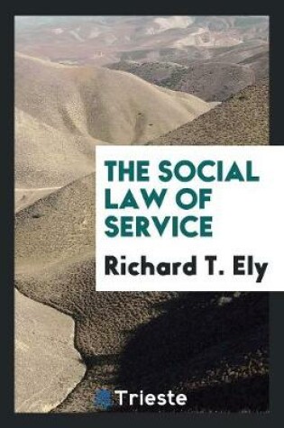 Cover of The Social Law of Service
