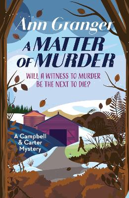 Book cover for A Matter of Murder