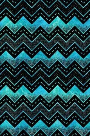 Cover of Journal Notebook Dot Dash Zigzag Pattern 1