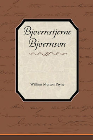 Cover of Bjoernstjerne Bjoernson