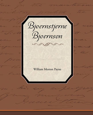 Book cover for Bjoernstjerne Bjoernson