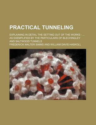 Book cover for Practical Tunneling; Explaining in Detail the Setting Out of the Works as Exemplified by the Particulars of Blechingley and Saltwood Tunnels