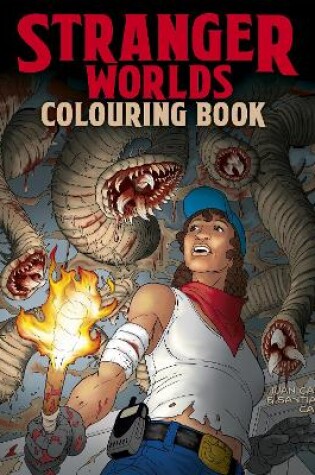 Cover of Stranger Worlds Colouring Book