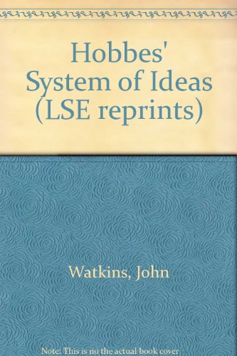 Cover of Hobbes' System of Ideas