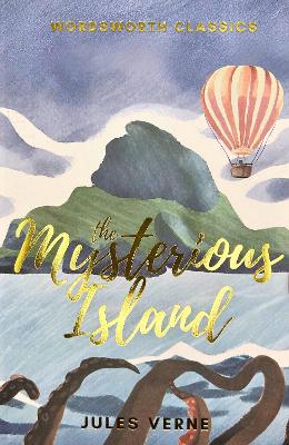 Book cover for The Mysterious Island