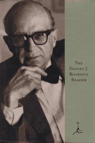 Cover of Daniel J.Boorstin Reader