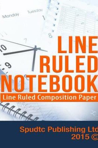 Cover of Line Ruled Notebook