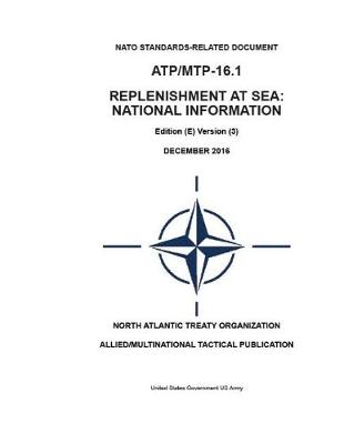 Book cover for Army Techniques Publication ATP/MTP-16.1 Replenishment At Sea