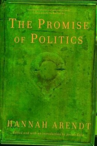 Cover of The Promise of Politics