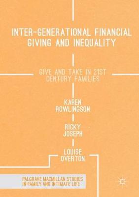 Book cover for Inter-generational Financial Giving and Inequality