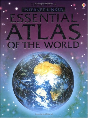 Cover of Usborne Internet-Linked Essential Atlas of the World