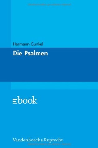 Cover of Die Psalmen