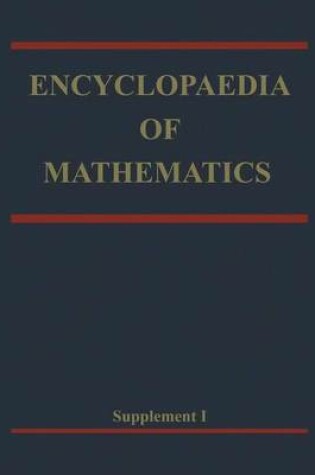 Cover of Encyclopaedia of Mathematics, Supplement I