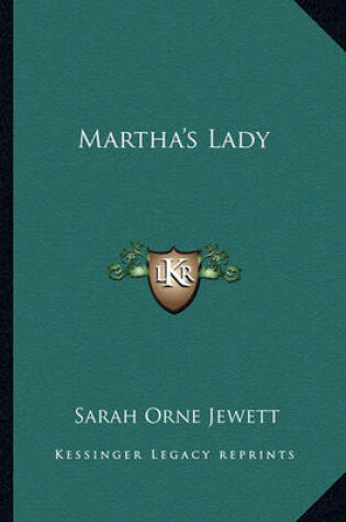 Cover of Martha's Lady