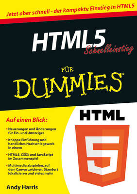 Cover of HTML5 Schnelleinstieg für Dummies