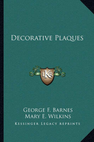 Cover of Decorative Plaques Decorative Plaques