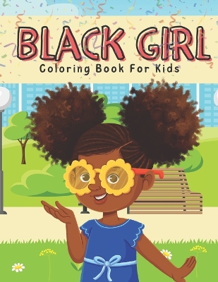 Book cover for Black Girl Coloring Book