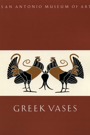 Cover of Greek Vases in the San Antonio Museum of Art