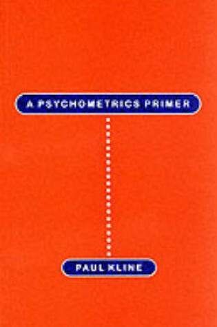 Cover of Psychometrics Primer