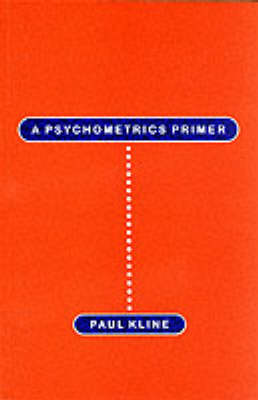 Book cover for Psychometrics Primer