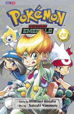 Book cover for Pokemon Adventures, Volume 28