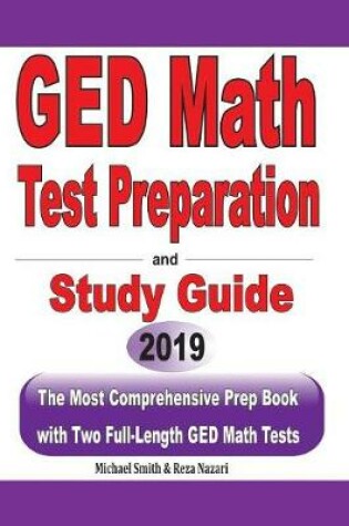 Cover of GED Math Test Preparation and Study Guide