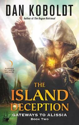 Book cover for The Island Deception