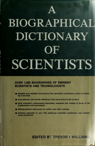 Book cover for A Williams: Biographical Dictionary of S