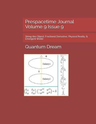 Book cover for Prespacetime Journal Volume 9 Issue 9