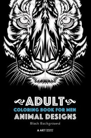 Cover of Adult Coloring Book For Men