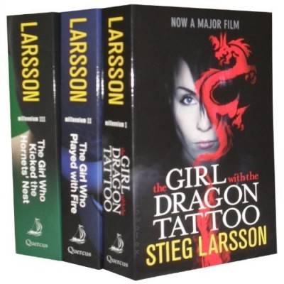 Book cover for Stieg Larsson Collection