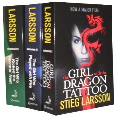 Cover of Stieg Larsson Collection